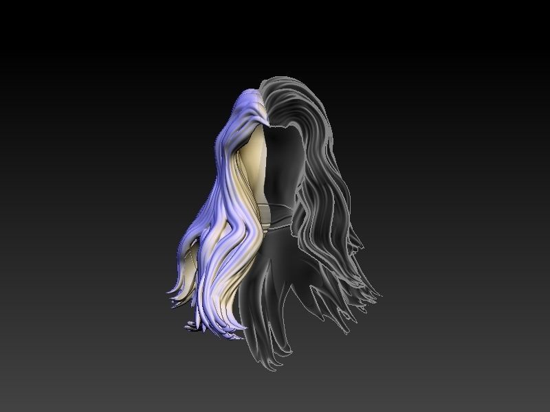 Black Cat Undressing 3D print model_11