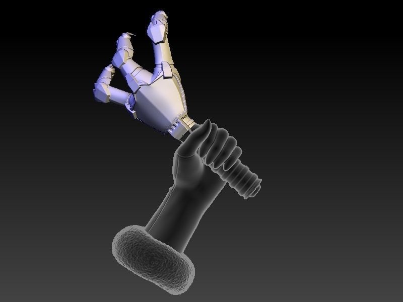 Black Cat Undressing 3D print model_9