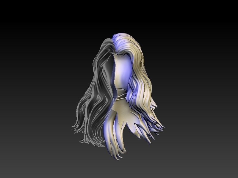 Black Cat Undressing 3D print model_8