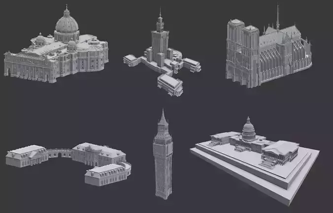 Architecture Pack  3D model