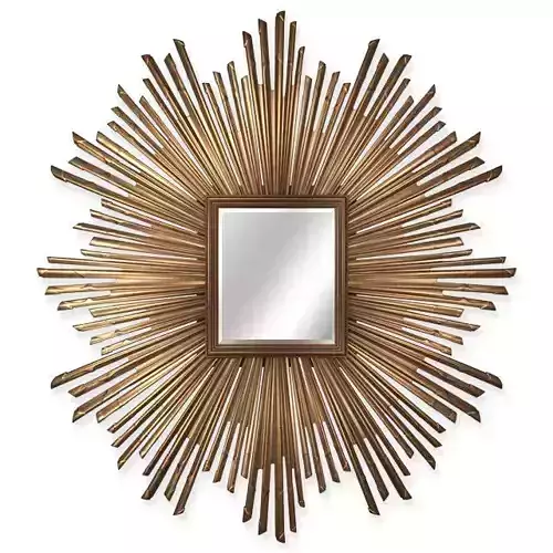 Restoration Harrware 17TH C sunburst mirror