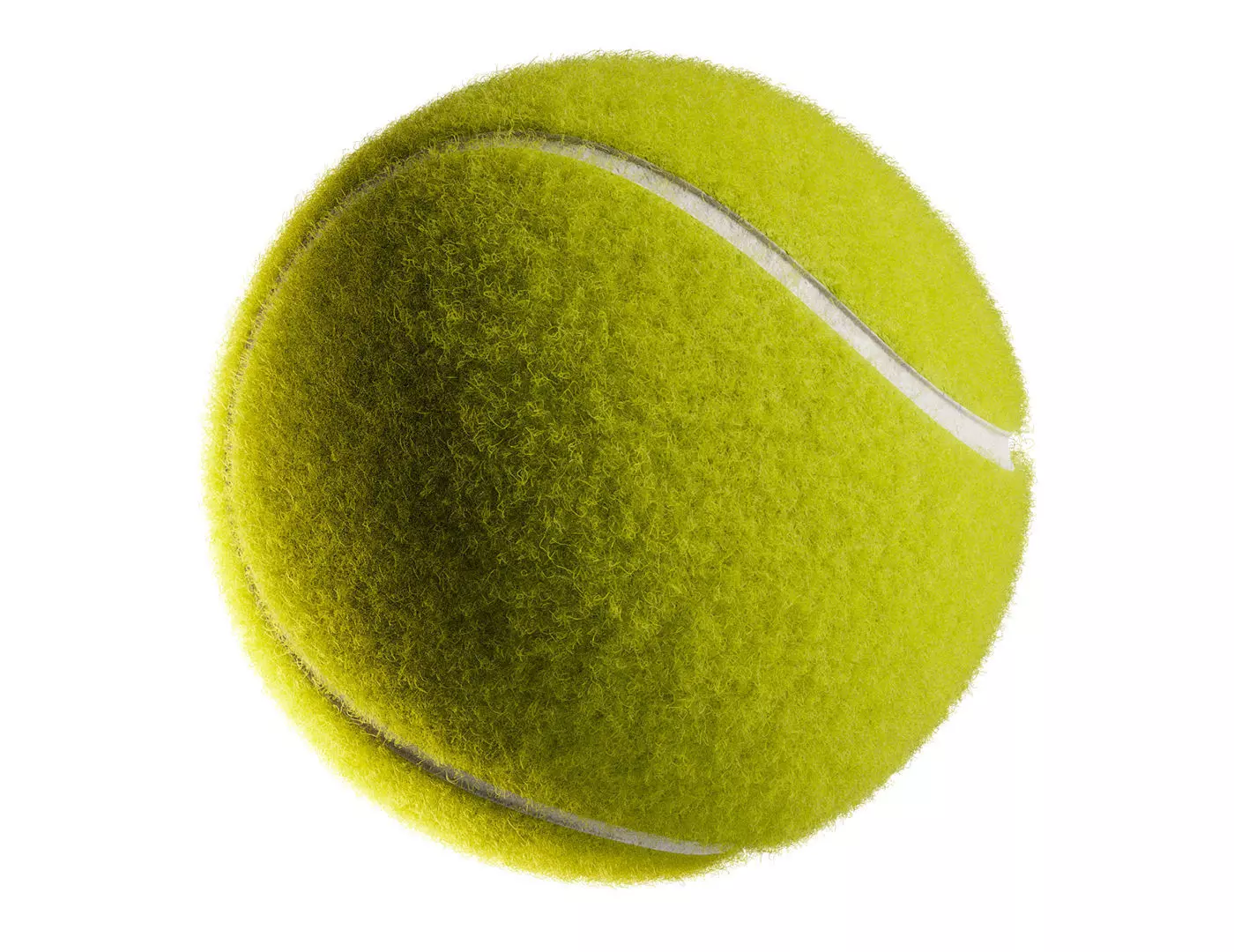 Tennis ball 3D model_0