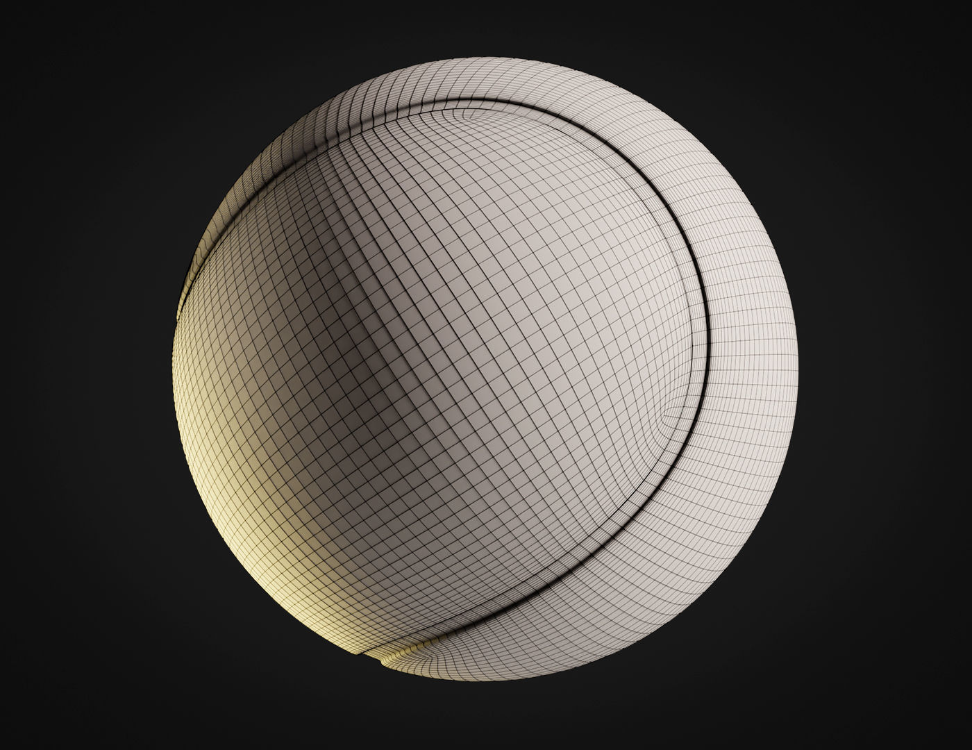 Tennis ball 3D model_14