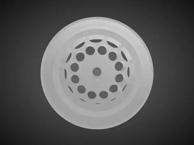 Rotiform HVN rims for Hot Wheels 3D print model