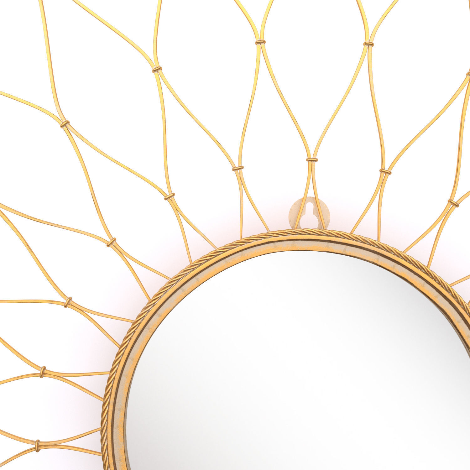 Newtown Accent Mirror 3D model_1