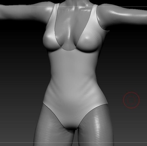 Swimsuit woman in bathing suit Texture