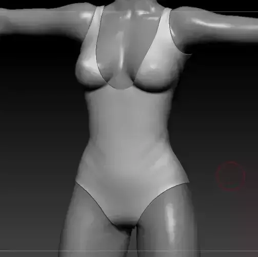 Swimsuit woman in bathing suit Texture