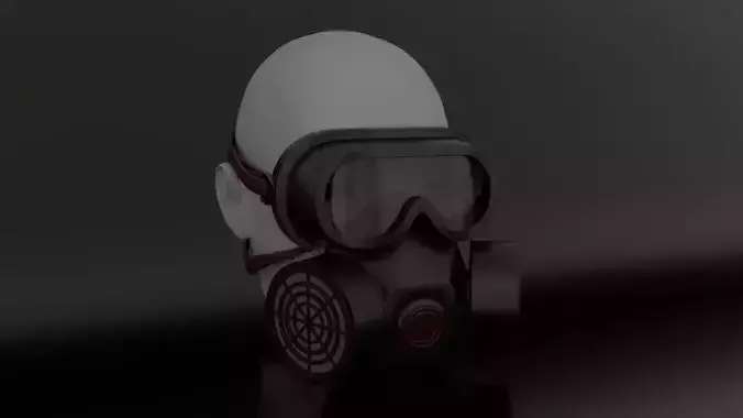 Respirator Mask and Glass