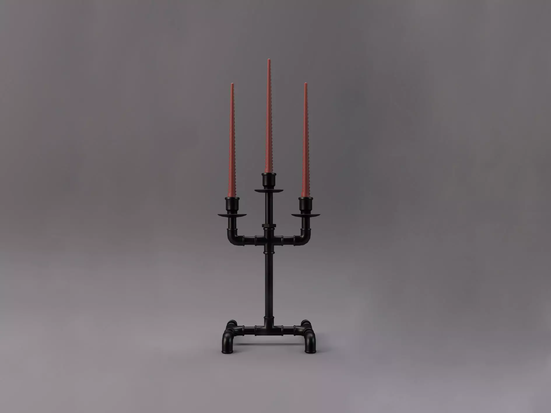 Candlestick LOFT 3D model_0