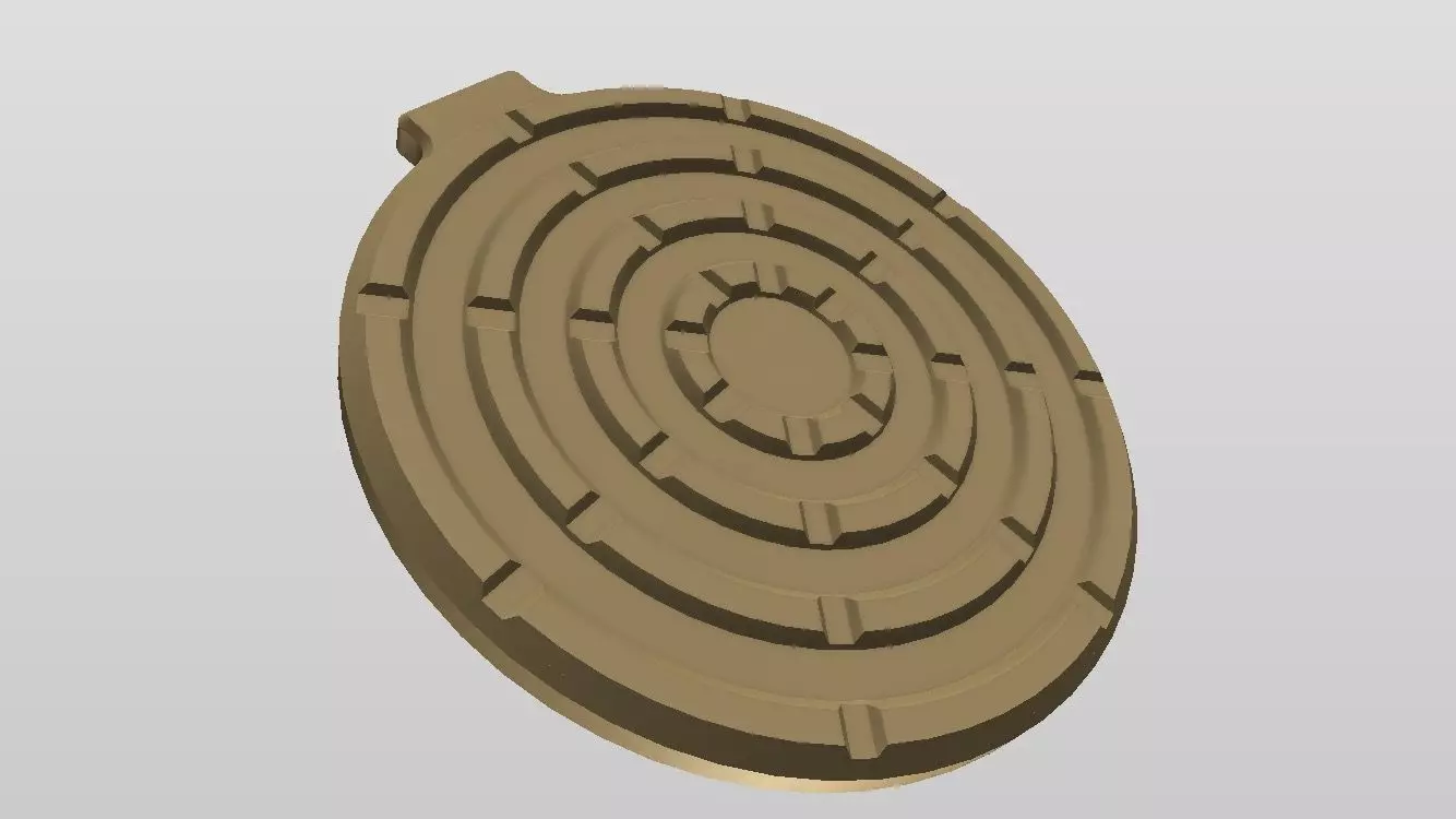 QI WIRELESS CHARGER STYLE 5 3D print model