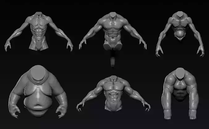 Creature Upper Body Part 1