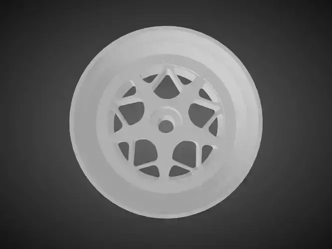 Rotiform LGB rims for Hot Wheels 3D print model