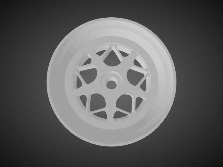 Rotiform LGB rims for Hot Wheels 3D print model 3D print model_0