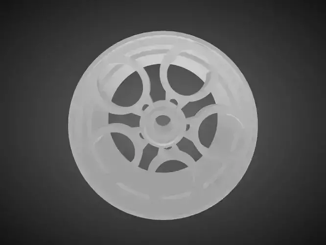 Rotiform ZRH rims for Hot Wheels 3D print model