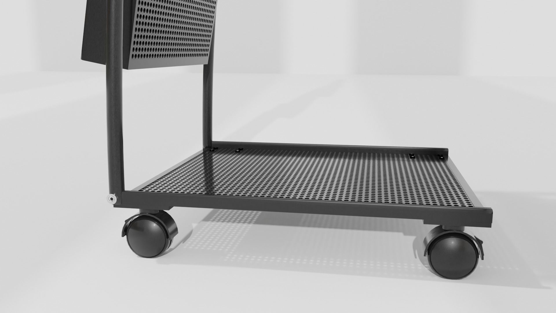 Journal Brochure Leaflet Flyer Magazine Folding Stand Holder Low-poly 3D model_10