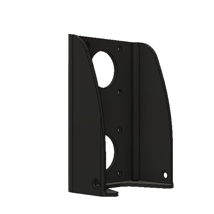 DUAL EXTRUDER MOUNT ANYCUBIC MEGA 3D print model_2