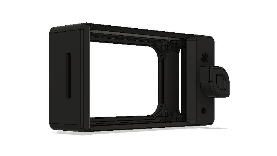 CASE FOR THE BIGTREETECH TFT35 V3 ANYCUBIC MEGA 3D print model_2