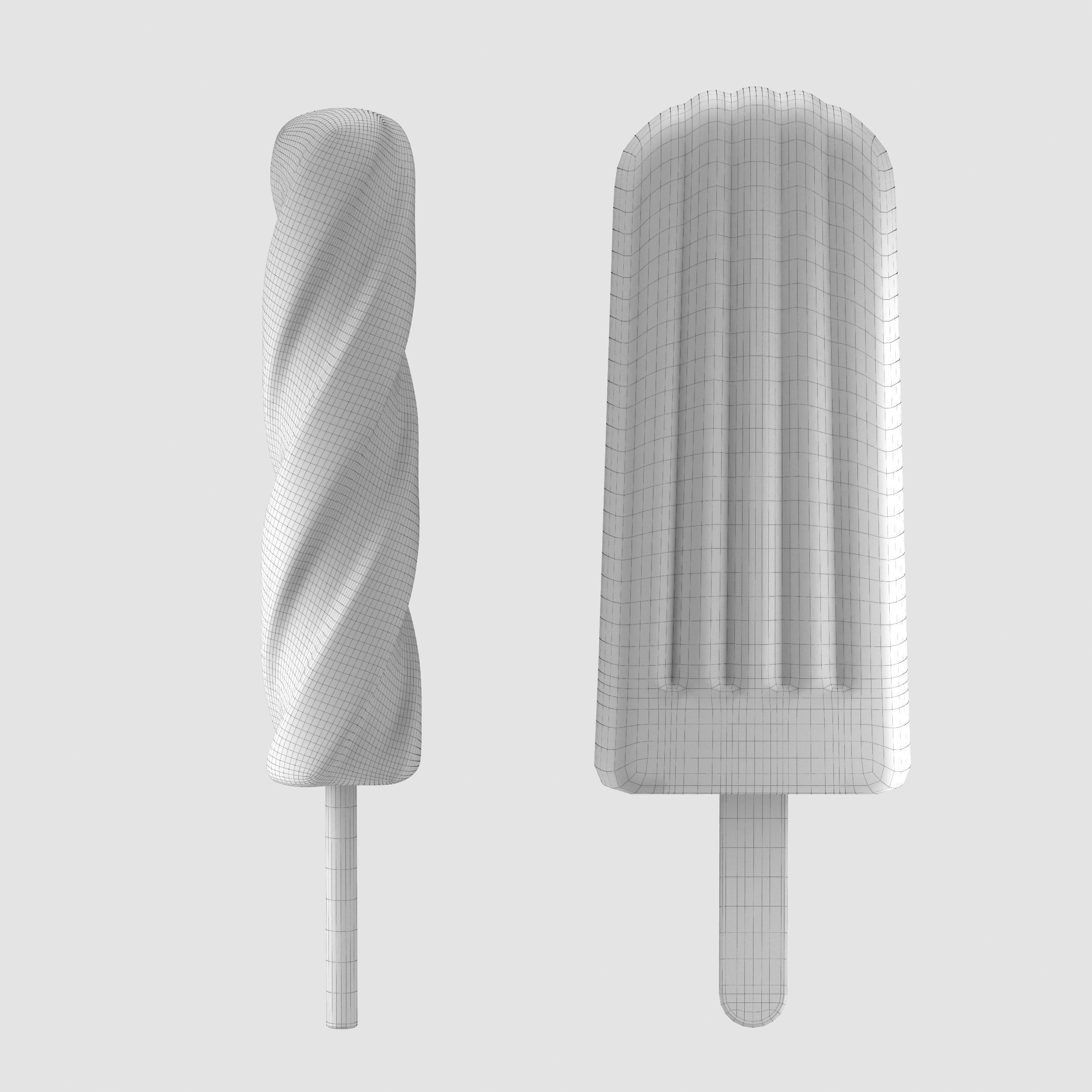 Ice cream candy 3D model_4