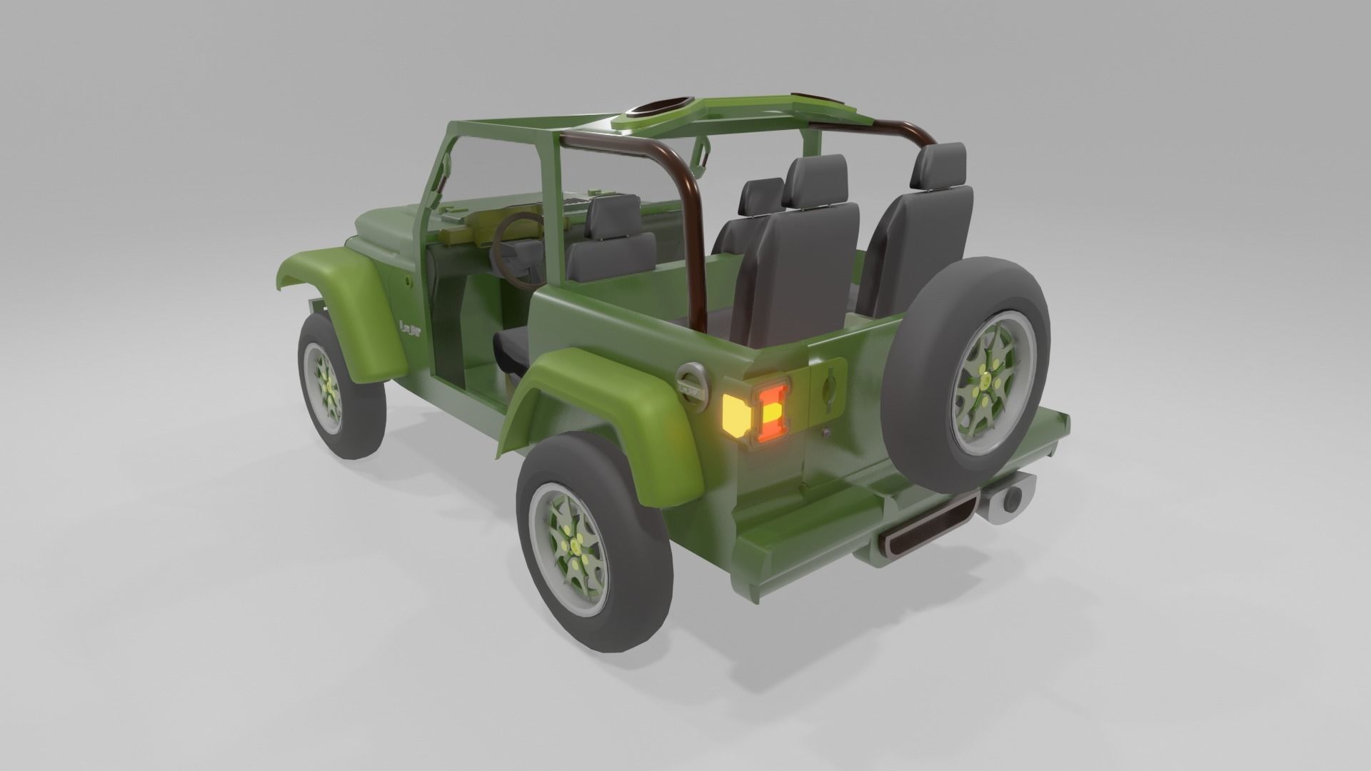 Jeep Wrangler 3D model_2
