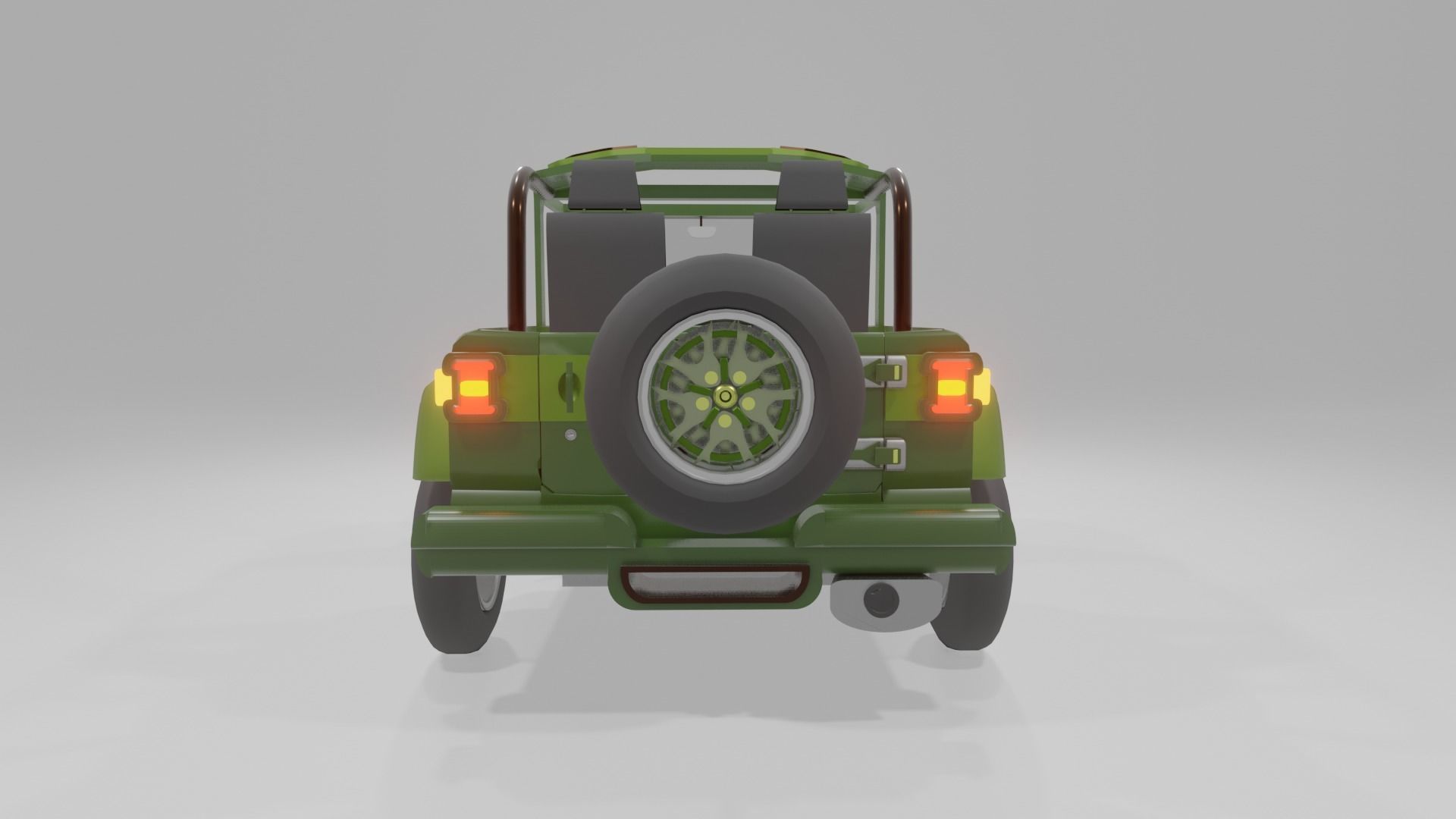 Jeep Wrangler 3D model_3