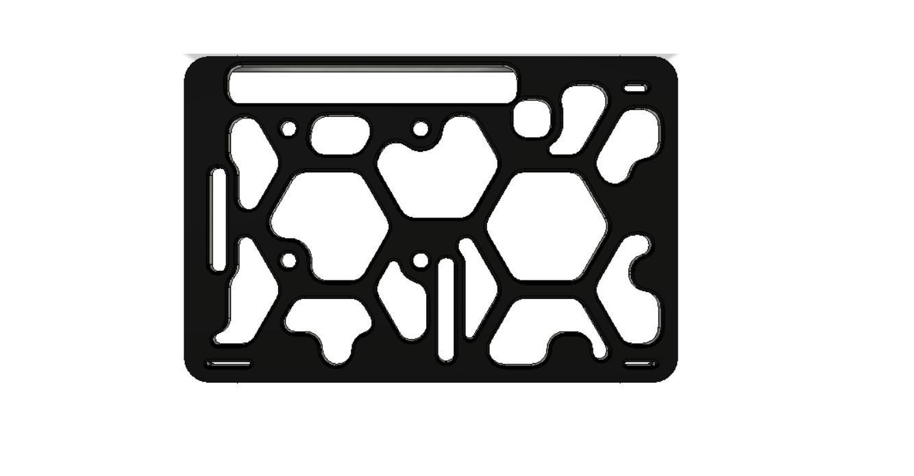 CASE RASPBERRY PI 4 AND QUICK RELEASE WITH AND WITHOUT 30MM FAN  3D print model_7