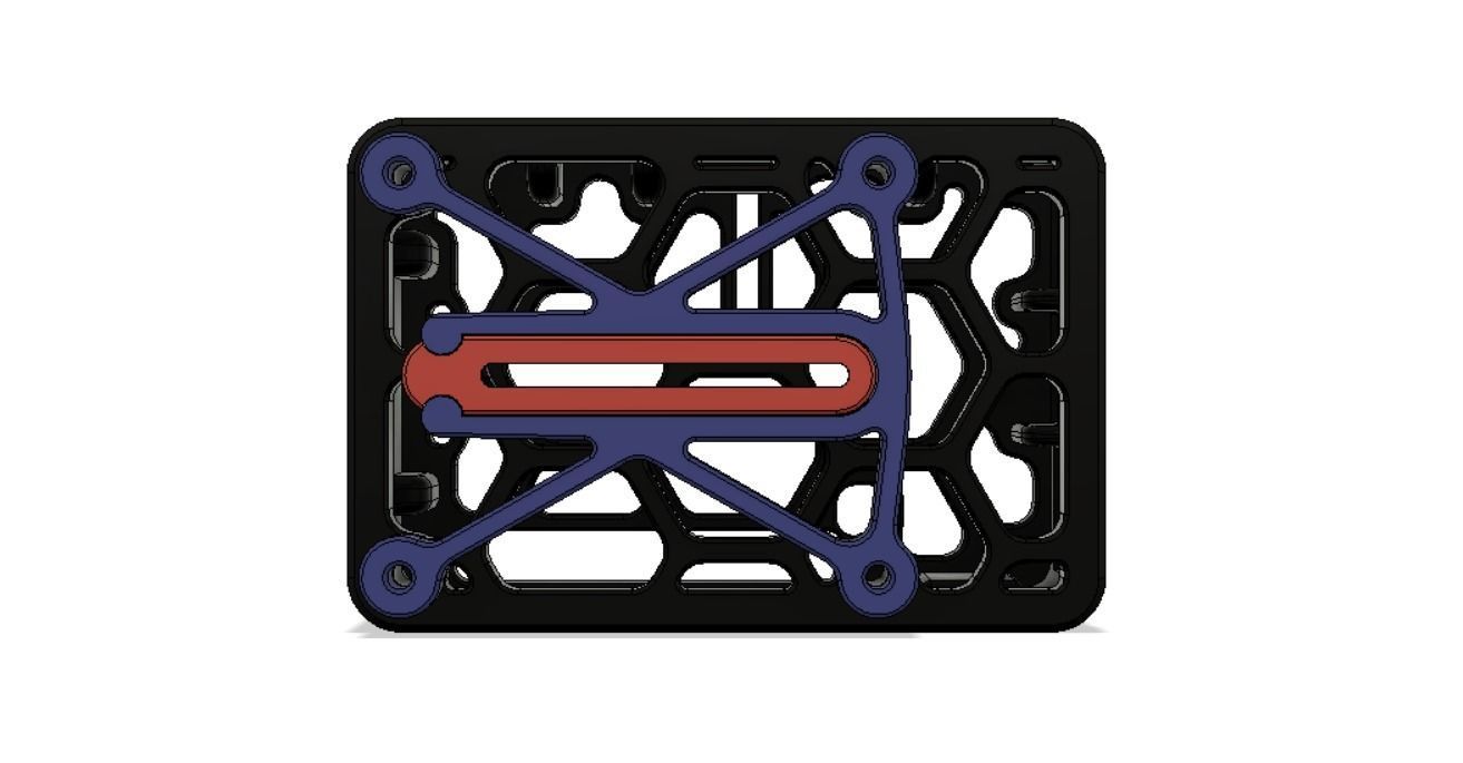 CASE RASPBERRY PI 4 AND QUICK RELEASE WITH AND WITHOUT 30MM FAN  3D print model_15