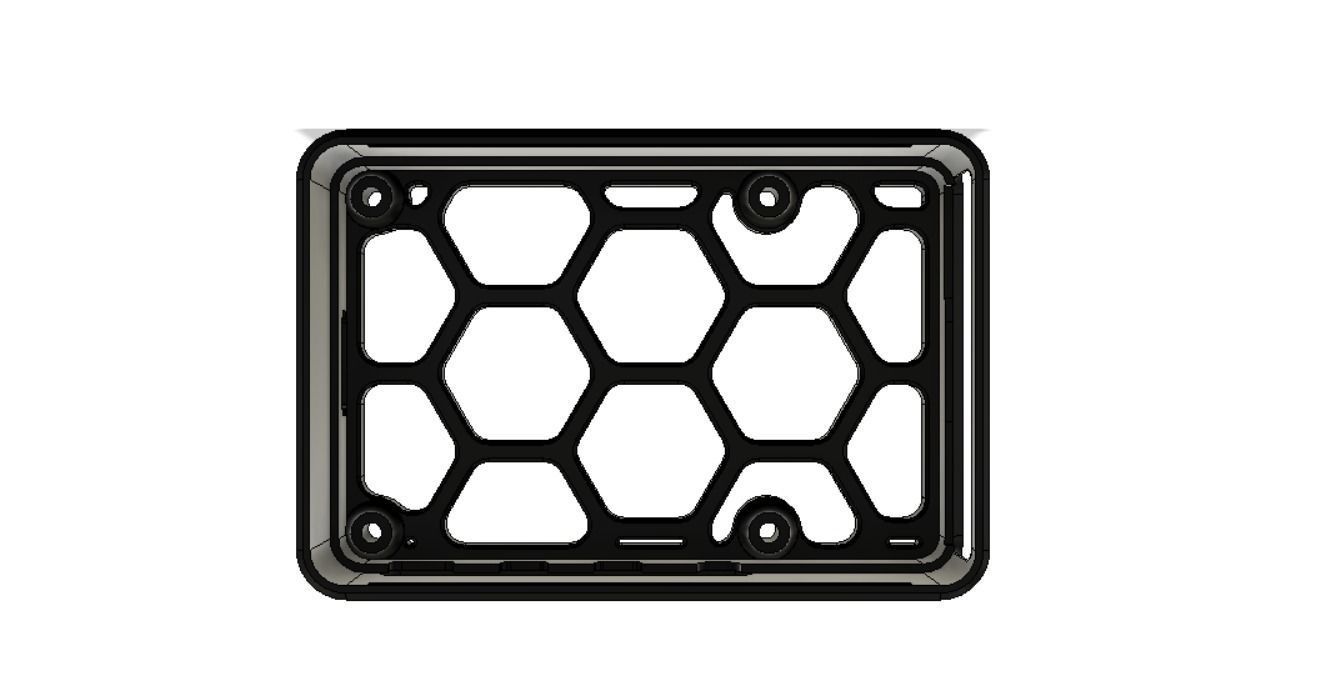 CASE RASPBERRY PI 4 AND QUICK RELEASE WITH AND WITHOUT 30MM FAN  3D print model_3