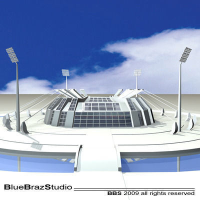 Athletic Stadium 3D model