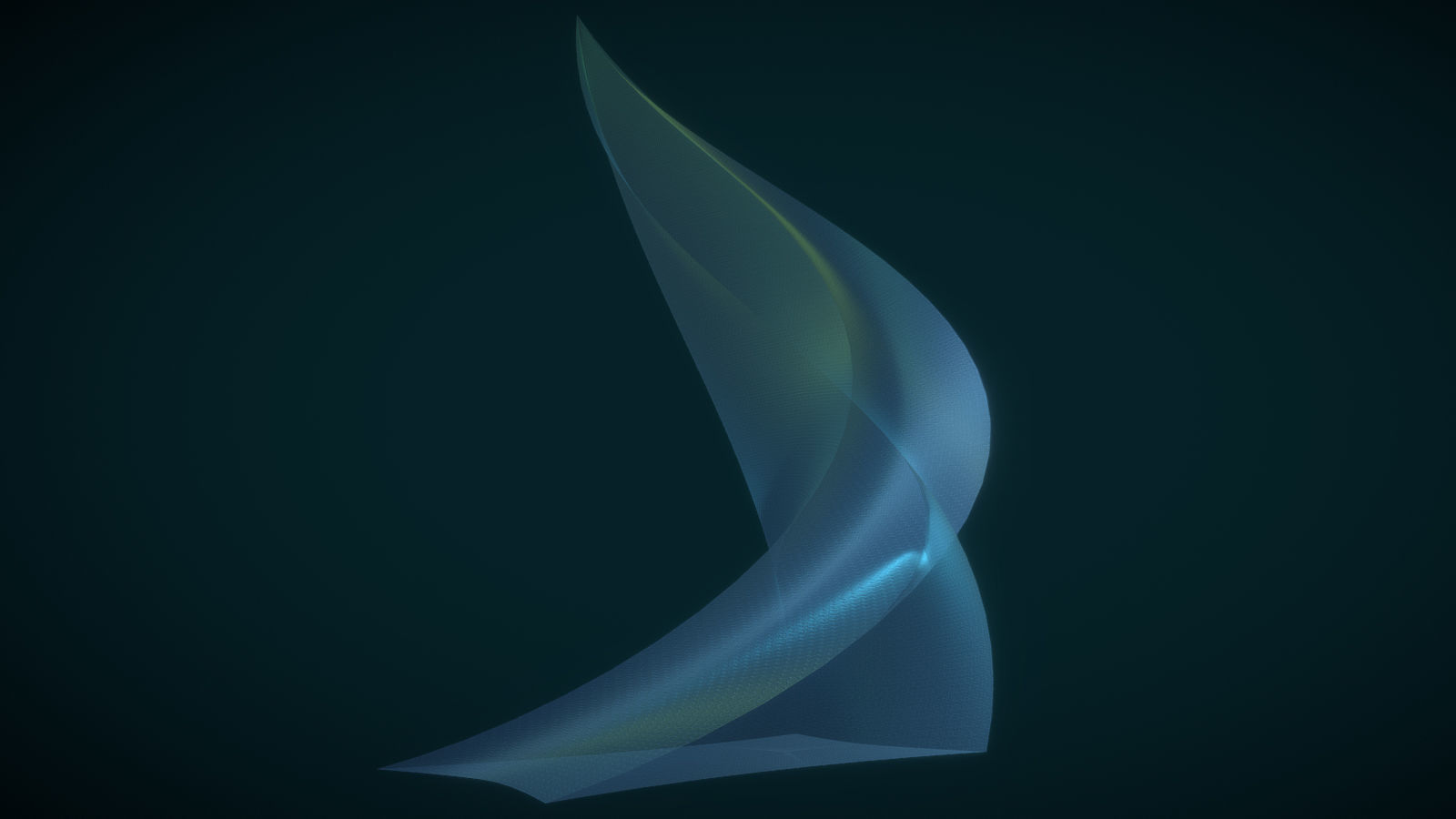 Futuristic Building Super Material 3D model_1