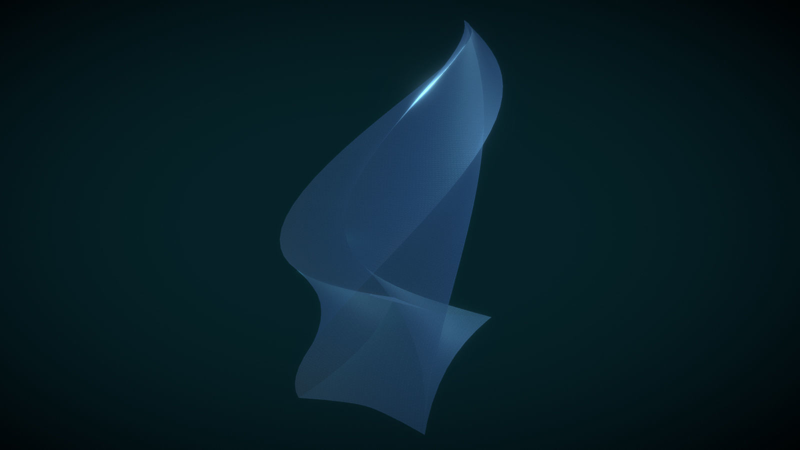 Futuristic Building Super Material 3D model_3