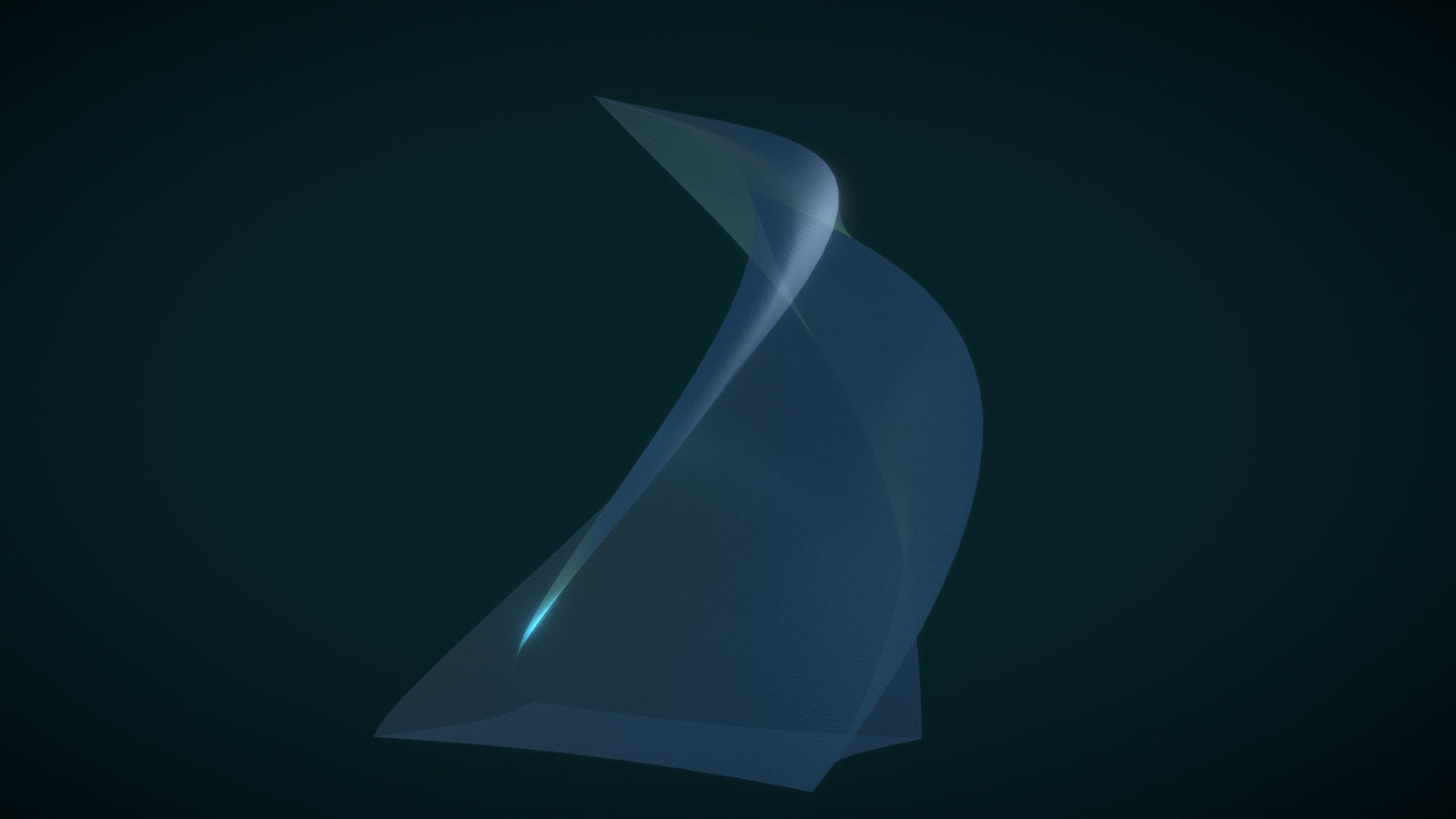 Futuristic Building Super Material 3D model_2