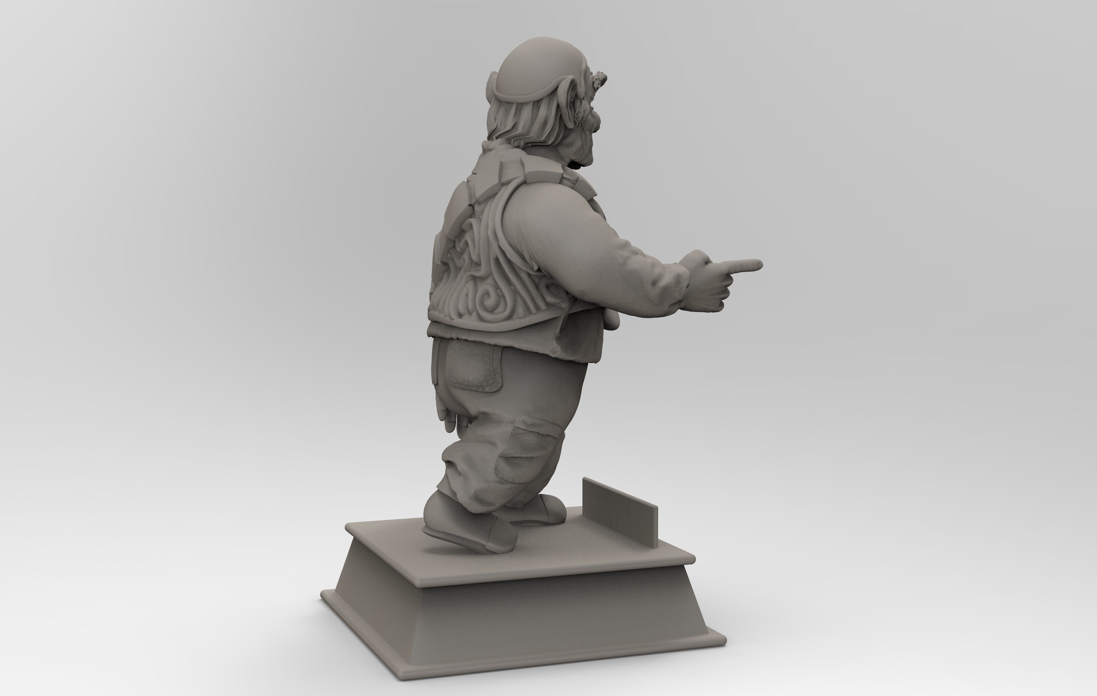 Labyrinth Hoggle Sculpt 3D print model_7