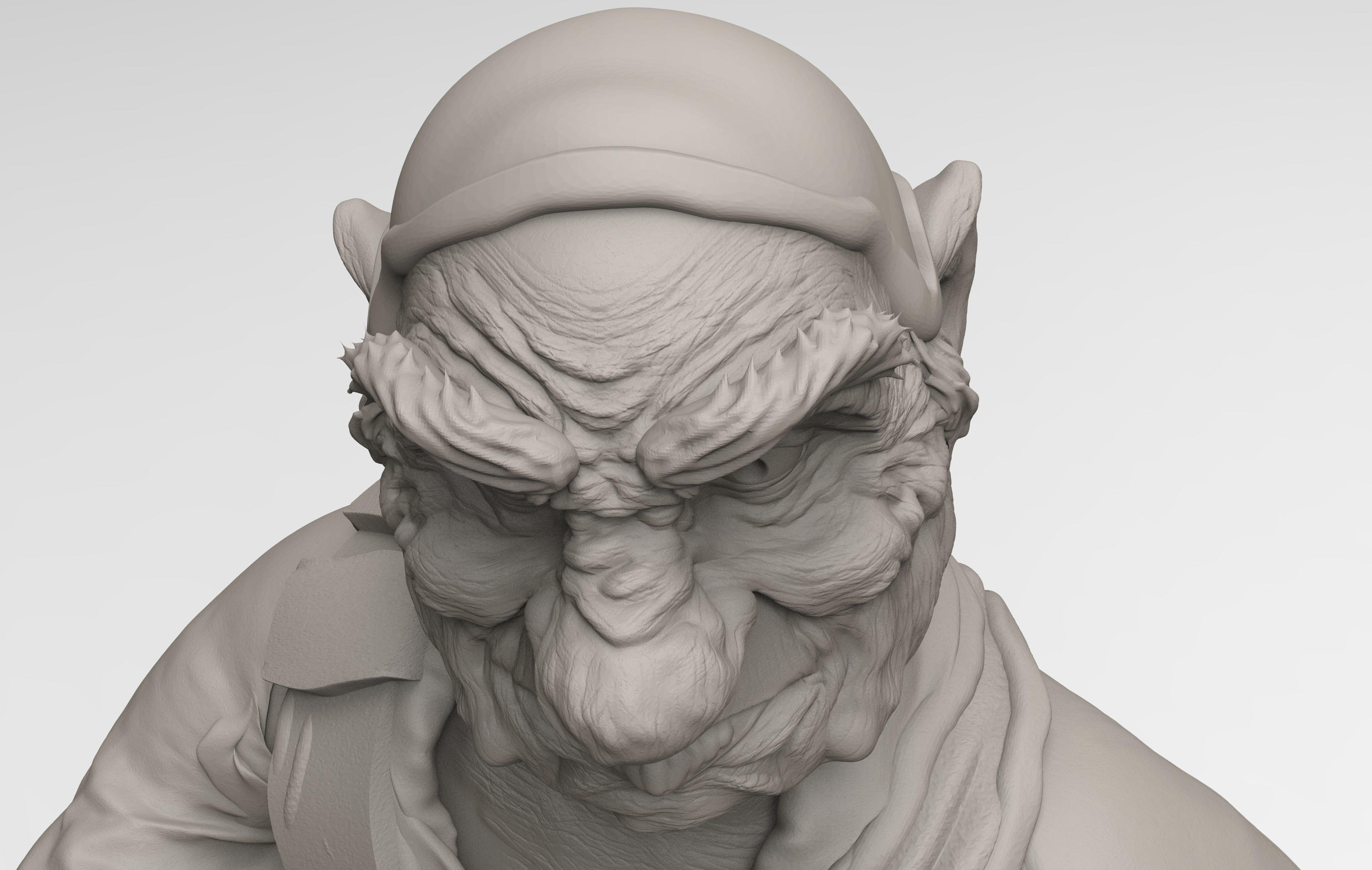 Labyrinth Hoggle Sculpt 3D print model_25