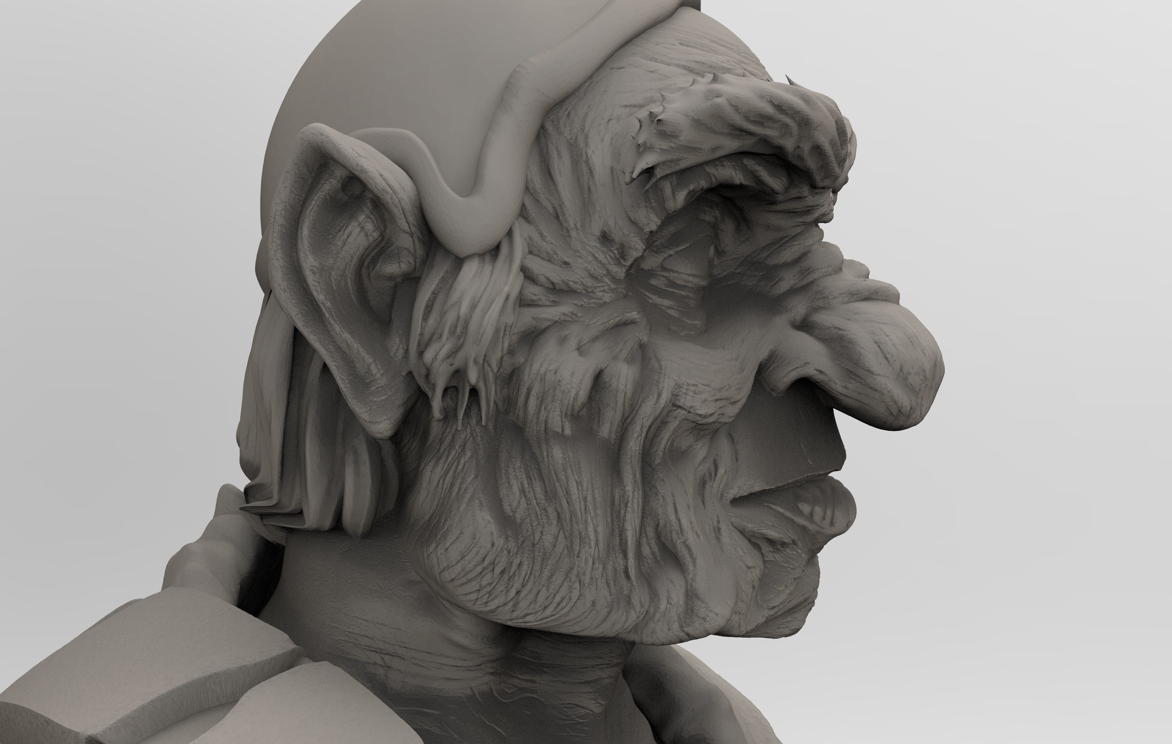 Labyrinth Hoggle Sculpt 3D print model_20