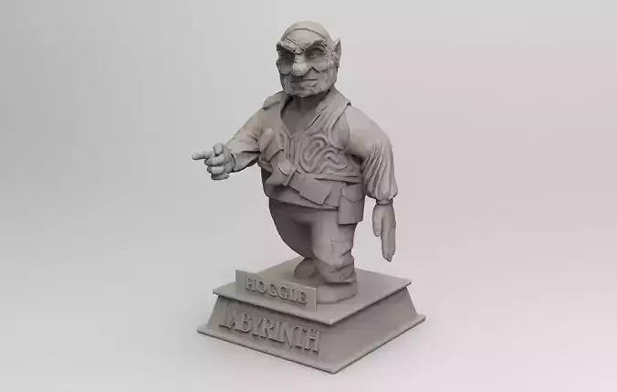 Labyrinth Hoggle Sculpt 3D print model