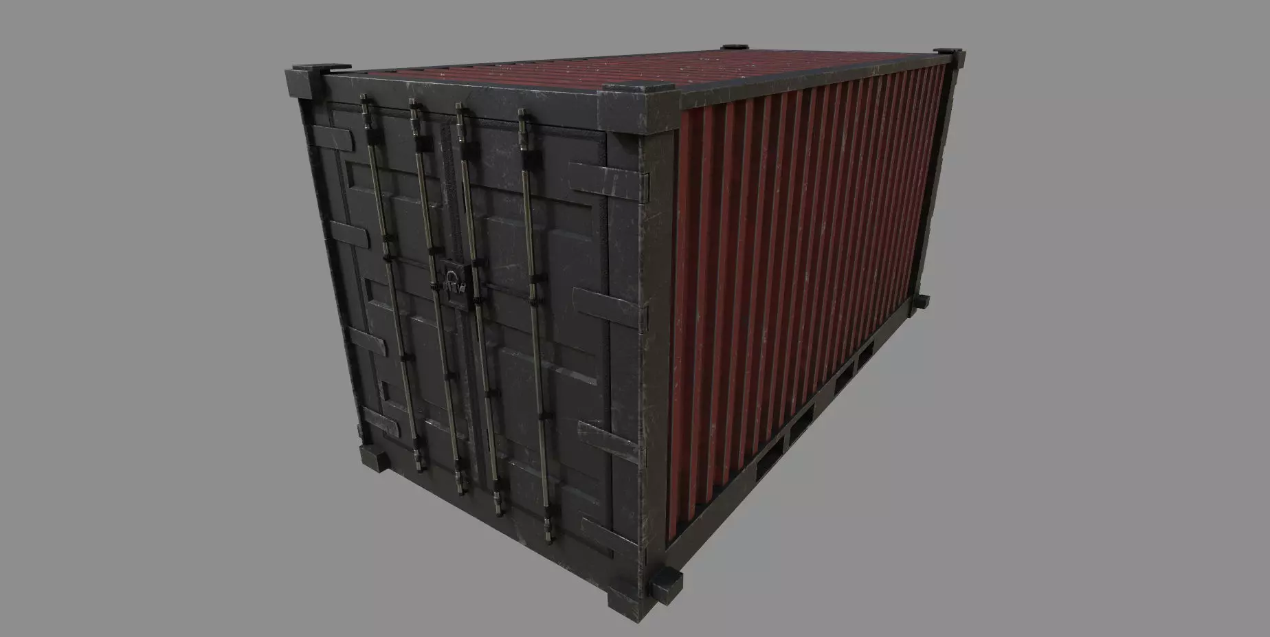 Container Scift 3D model Scifi Shipping Container VR / AR / low-poly | CGTrader
