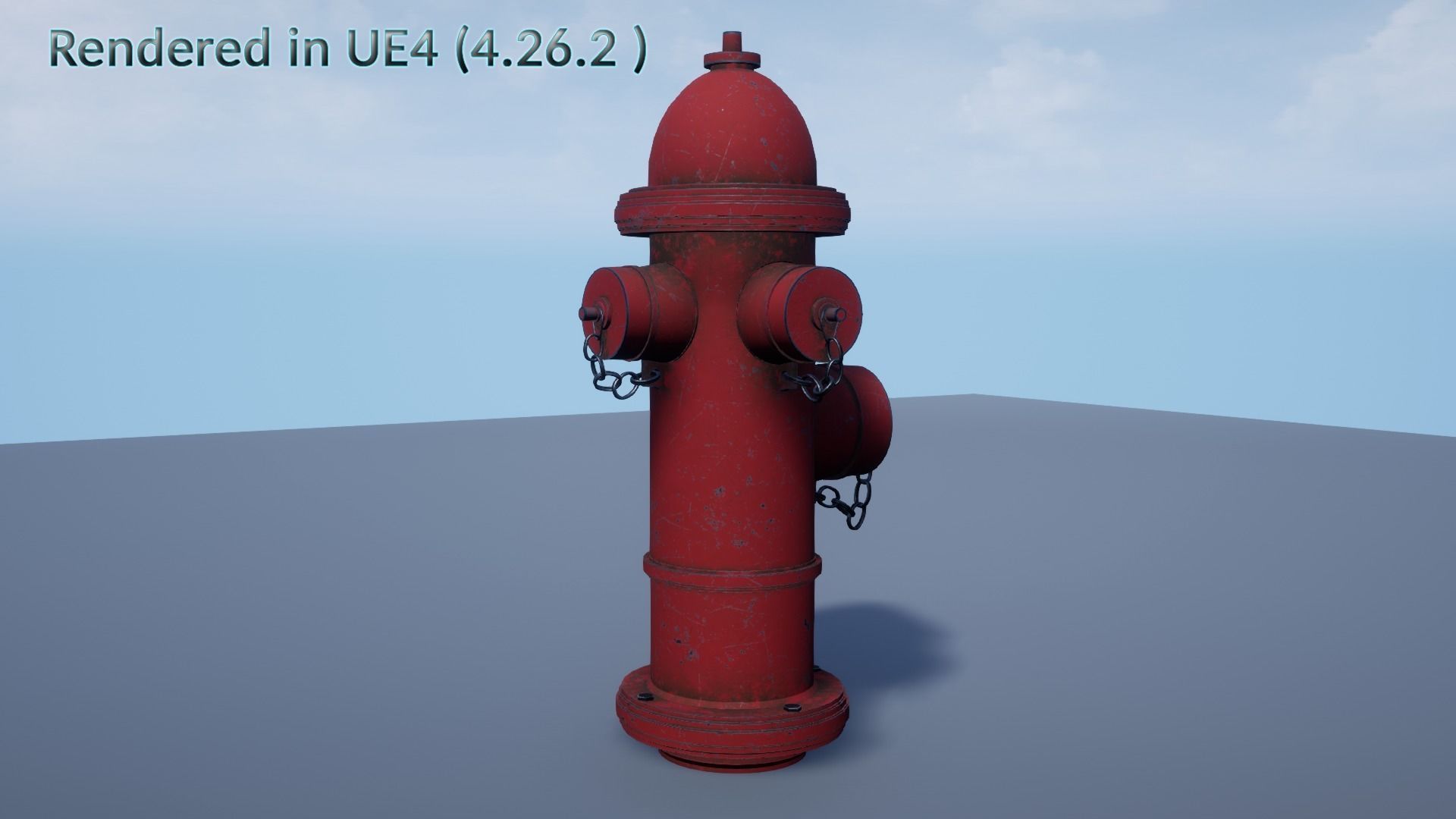 Fire Hydrant 3D model_9
