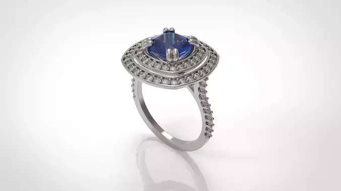 Solitaire Engagement Ring 04