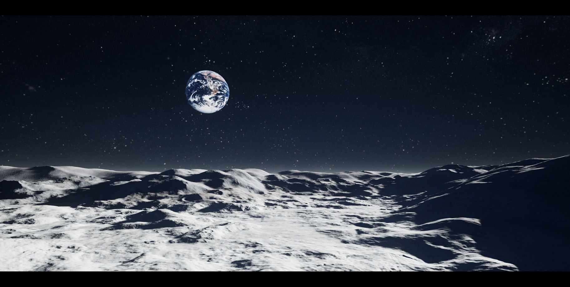 Moon Landscapes Pack - UE Project 4 22 3D model_12