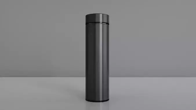 Vacuum Flask Thermal Cup With Strainer 3D model