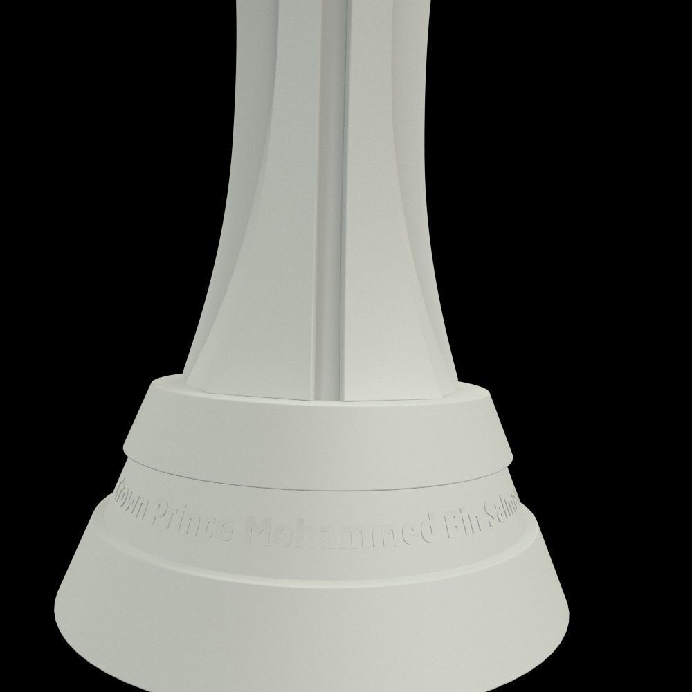 Prince Mohammed Bin Salman Trophy 2021 3D model_6