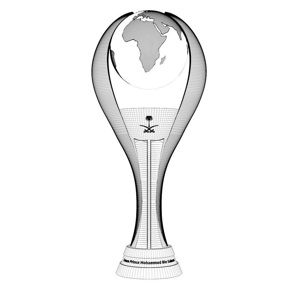 Prince Mohammed Bin Salman Trophy 2021 3D model_8