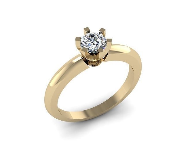 Tiffany Ring 5mm  3D print model