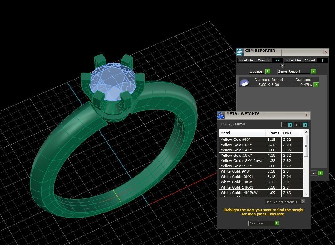 Tiffany Ring 5mm  3D print model_2