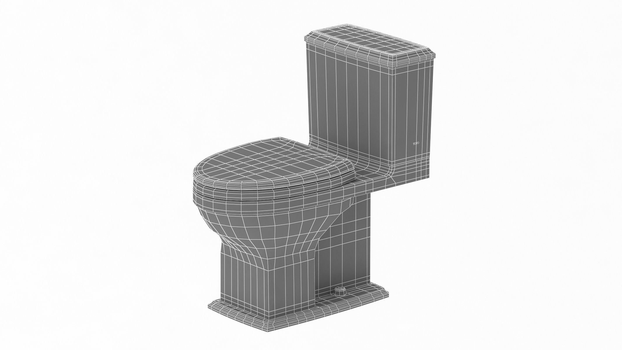 TOTO Connelly Two-Piece Toilet 3D model_12