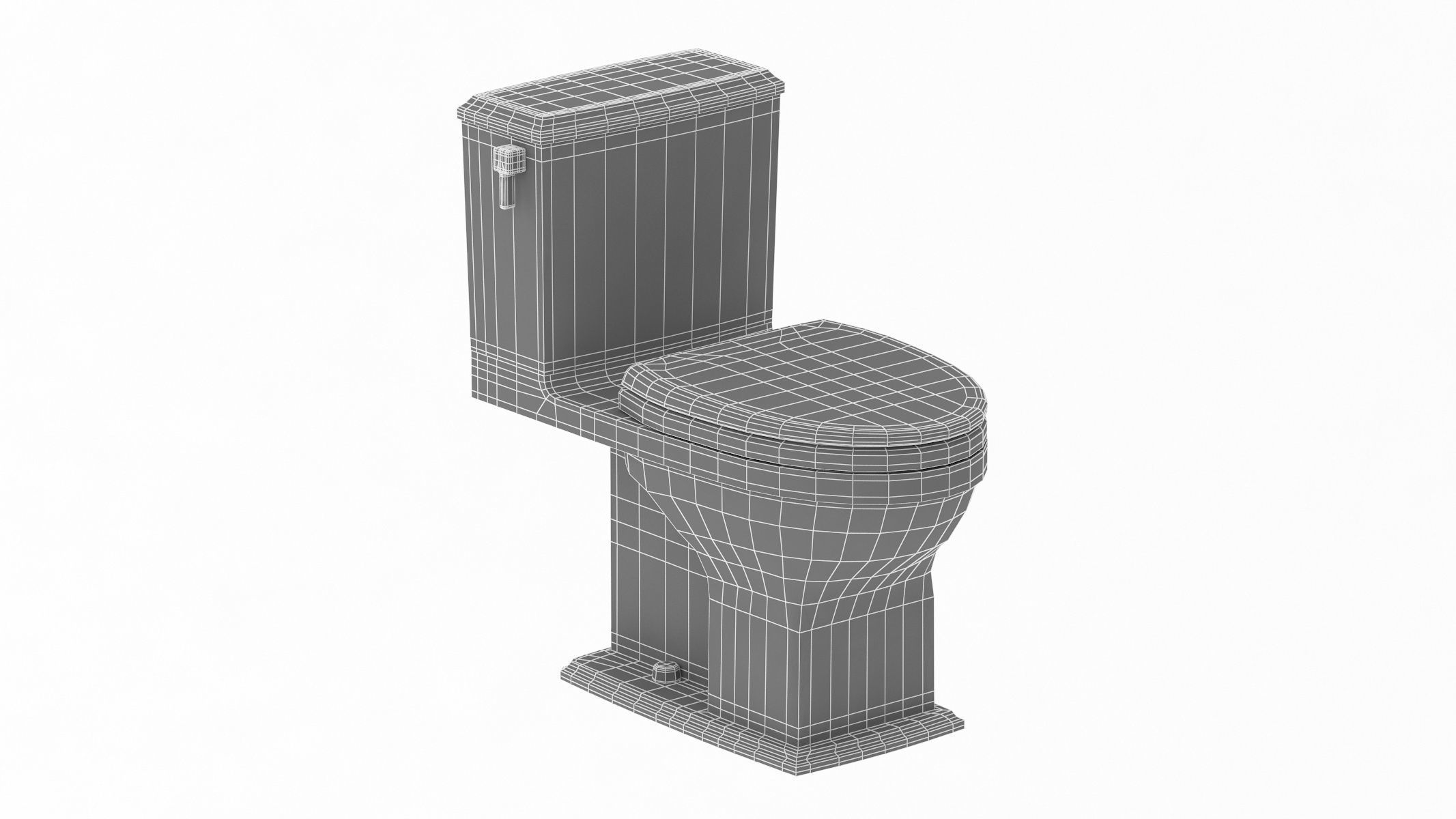 TOTO Connelly Two-Piece Toilet 3D model_10