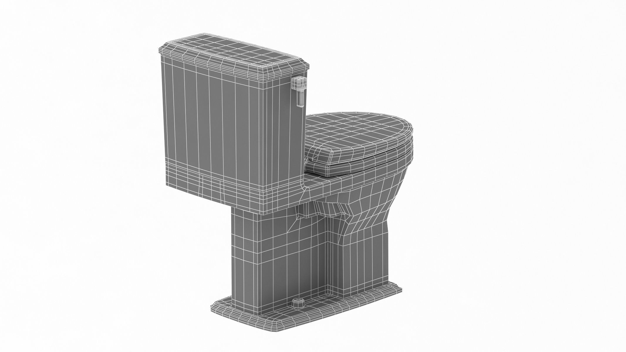TOTO Connelly Two-Piece Toilet 3D model_14
