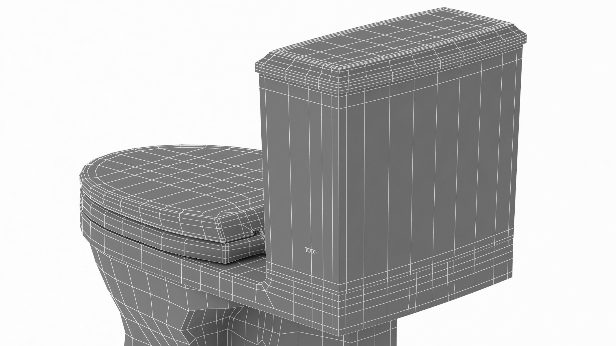 TOTO Connelly Two-Piece Toilet 3D model_18