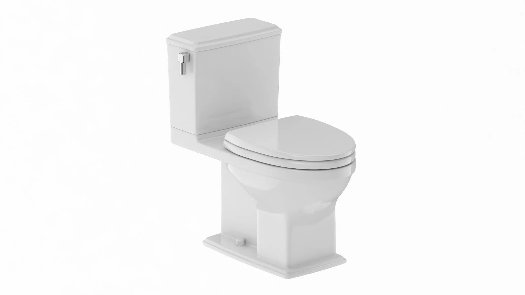 TOTO Connelly Two-Piece Toilet 3D model_0