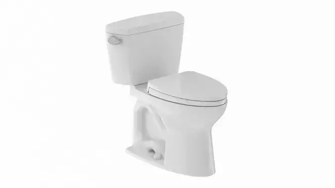 TOTO Drake Two-Piece Toilet 3D model